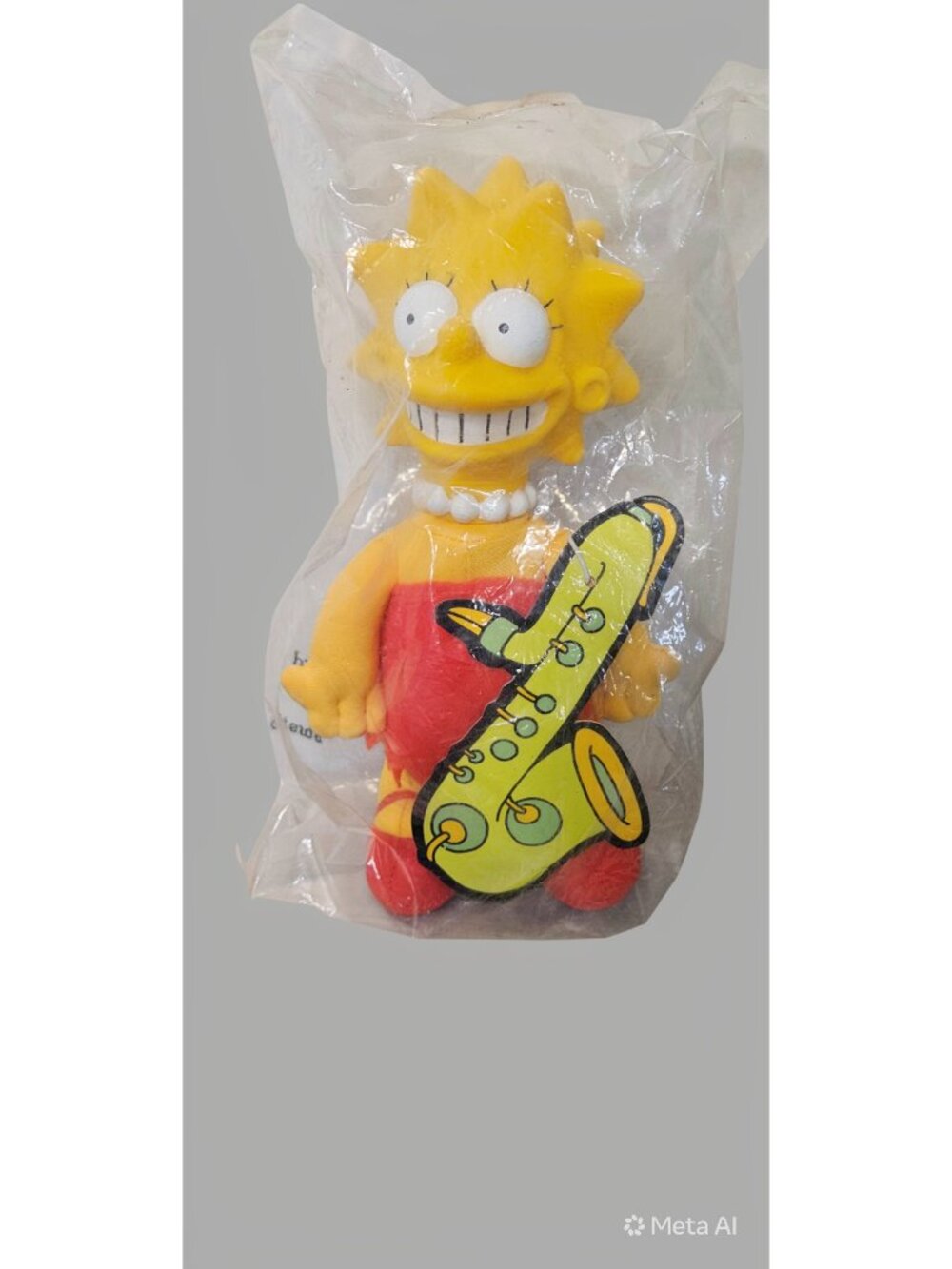 Vintage 1990 Lisa Simpson Plush Doll -- ITEM #2332